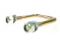 U-Bolt 80 x 86mm, High Tensile, Zinc Plated, With Nuts & Washers
