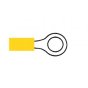Yellow Pre-Insulated Ring Terminals - 8.40mm Pack of 100 - 2-001-12