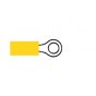 Yellow Pre-Insulated Ring Terminals - 5.30mm (Pack of 1000) - 3-001-23