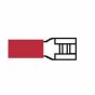 Red Pre-Insulated Push-On Terminals - 4.80mm (Pack of 50) - 0-001-34