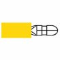 Yellow Pre-Insulated Bullet Terminals - 5.00mm Pack of 100 - 2-001-37