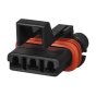 Delphi Type 2.80mm Female Receptacle Housing - 3 Way - Each - 0-011-83