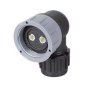 M24 DIN Black/Grey Nylon 90 degree Connector for 10NW Tubing - 2 Way - Each - 0-326-51