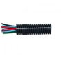 Black Polypropylene Deep-Section Convoluted Split Tubing - 29NW x 25m - 0-328-29