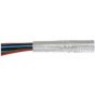 Heat-Reflecting Aluminium/Fibreglass Convoluted Sleeving - 12.7mm x 1.5m - 0-334-63