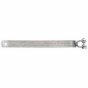 Universal 150mm Flat Tinned Copper Earth Strap - 32/16/0.20mm 110A (Pack 5) - 0-395-06