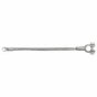 Universal 150mm Round Tinned Copper Earth Strap - 24/9/0.30mm 110A (Pack 5) - 0-401-06