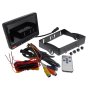 7" Colour CCTV Monitor 720p AHD TFT LCD with Sound 12/24 Volt - Inputs for 3 Cameras