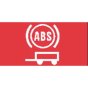 Red Trailer ABS Warning Rocker Switch Lens - bottom half (Pack of 5) - 0-792-31