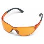 Stihl Contrast Safety Glasses - Orange - 0000 884 0364