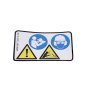 Warning Pictogram MS for Stihl MS720, MS780 Chainsaws - 0000 967 3662