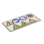 Warning Decal for Stihl TS410, TS420 Disc Cutters - OEM No. 0000 967 3799