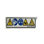 Warning Pictogram Hs for Stihl SH55, SH85 - 0000 967 3700