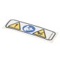Warning Pictogram Fits Stihl HL-KM 0-145 Angle Drive - 0000 967 7299