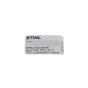 Instruction label - Genuine Stihl Part - OEM No. 0000 967 3454