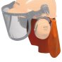 Stihl ADVANCE Vent/X-Vent Rain Protection - OEM No. 0000 889 8006