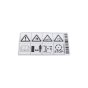 Warning Note for Stihl RM 4.0 RTP Lawn Mower - 0000 967 3679