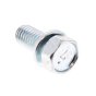 Bolt for Kubota KX121-2, KX121-3 Mini Excavator - OEM No. 01123 50818