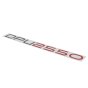 Model Name Decal for Wacker DPU2550H Plate Compactor - Genuine Part - OEM No. 0127072