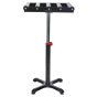 SIP Heavy Duty 5 Roller Stand - Adjustable Height 68-115cm 100Kg Capacity