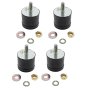 Engine Mount 4 Pack for Hatz Engines - OEM No. 01431101