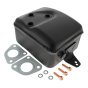 Exhaust Silencer for Hatz 1B40, 1B50 Engines - OEM No. 01701601