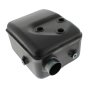 Exhaust Silencer for Hatz 1B40, 1B50 Engines - OEM No. 01701601