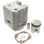 Cylinder & Piston for Wacker WM80 Engine (Oval Exhaust Port) - 5000176400