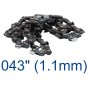 Chainsaw Chain 1/4" Pitch