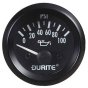 Durite 12 Volt Illuminated Oil Pressure Gauge