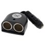12V Cigarette Lighter Single To Double Adaptor