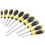0-60-211 Essential Screwdriver Set of 10 PH/SL/PZ by Stanley - STHT0-60211