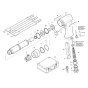 Pneumatic Chisel Hammer Assembly