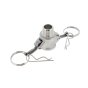 1/2" X BSPT Male Stainless Steel Type B Camlock Coupling