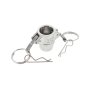 1/2" X BSPP Female Stainless Steel Type D Camlock Coupling