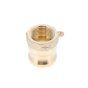 3/4" X BSPP Female Brass Type A Camlock Coupling
