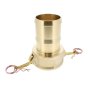 3" Type C Camlock X Hosetail Brass