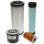 Filter Service Kit for Thwaites 2 Ton Dumpers (Yanmar Engine)