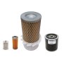 Filter Service Kit for Yanmar B25V (3TNE78AB1A Engine) Mini Excavators