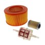 Filter Service Kit for Benford Terex Mecalac MBR71 Rollers with Hatz 1B20 1B30 Engine