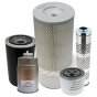Filter Service Kit for Barford SX5000 5 Tonne and SX6000 6 Tonne Dumpers with Iveco Non Turbo Engine - Metal Air Filter Housing (LH)