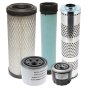 Filter Service Kit for Thwaites 1.5 and 2 Tonne Dumpers with Yanmar 3TNV82A-KWA Engine