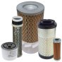 Filter Service Kit for Kubota KC100H (Z4820 Engine) Site Dumpers
