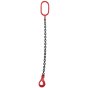 3 metre 10mm 1-Leg Chain Sling with Clevis Sling Hook Self Locking Type