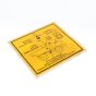 Sticker for Wacker 10001 Dumper - OEM No. 1000081036