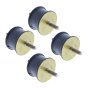 Shock Mounts Base Plate Kit for VP1030A Plate Compactors - OEM No. 0400388