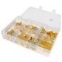 Insulated Terminals, Yellow Assorted Box (110 pieces)