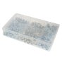 UNC Steel Nuts & Nylon Insert Locking Nuts, Assorted Box (300 pieces)