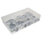 1/8"-1" BSP Bonded Seals Assorted Box (100 pieces)