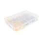 Assorted Ring/Fork Terminals Red, Blue & Yellow - Assorted Box (200 Pieces)
